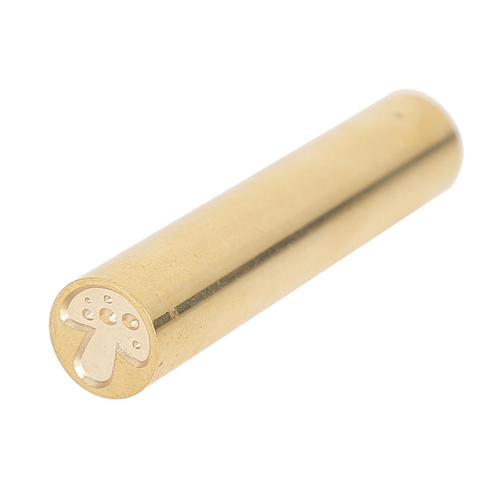 

Retro Cylindrical Seal Wax Brass Envelope Seal Stamp Customs Accessory (B, 501 Original