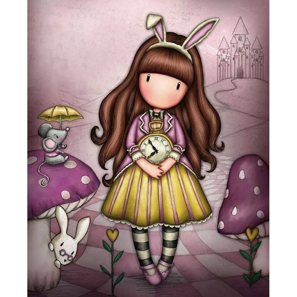 Diamond Painting - Full Round - Gorjuss Doll(30*40cm)