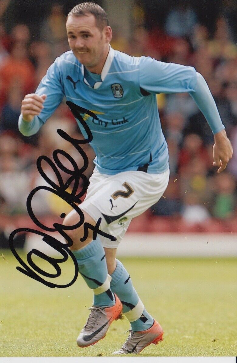 COVENTRY CITY HAND SIGNED DAVID BELL 6X4 Photo Poster painting 1.