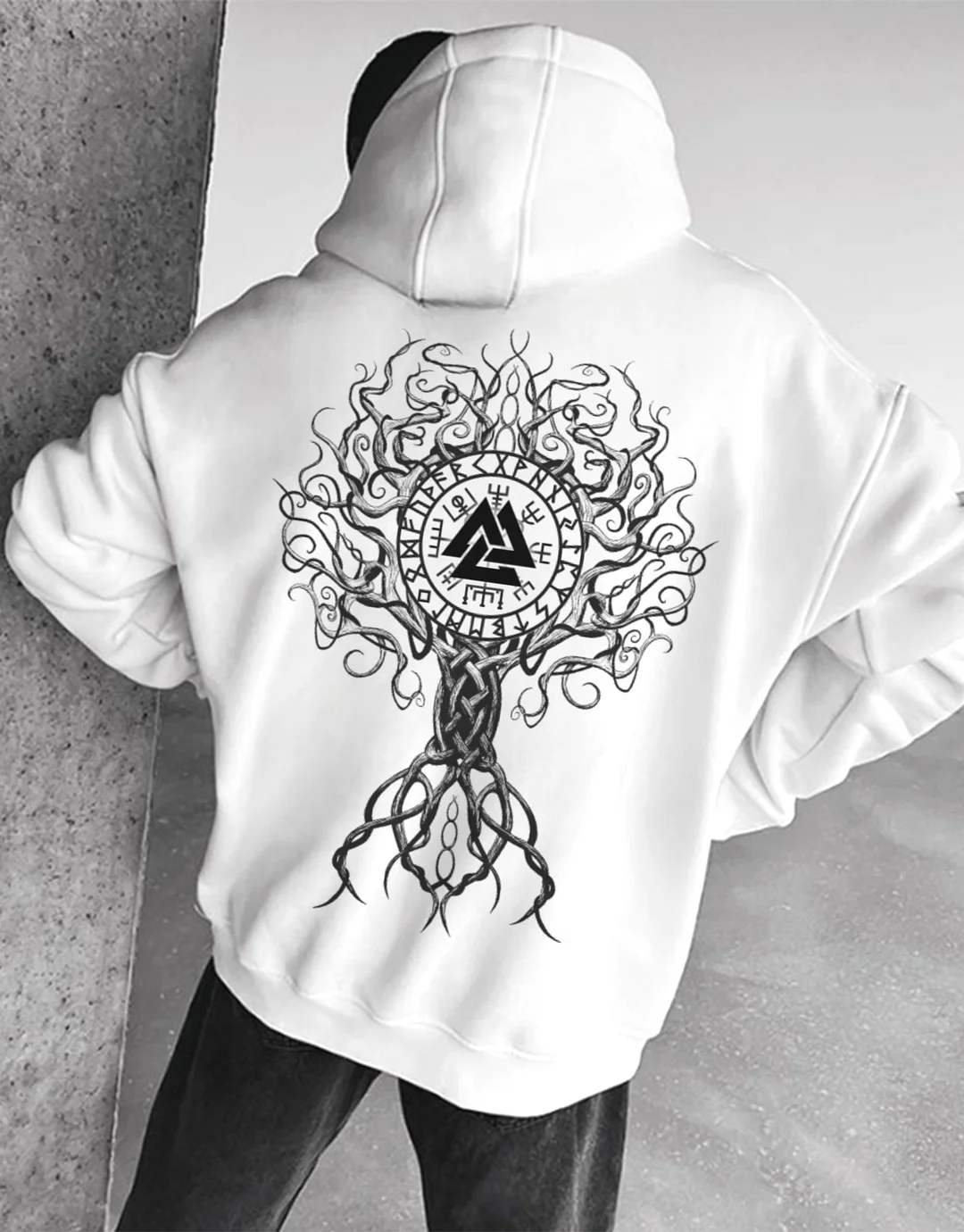 Viking Yggdrasil The Tree Of Life Hoodie / DarkAcademias /Darkacademias