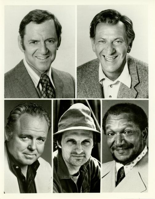 Tony Randall Jack Klugman Carroll O'Connor Alan Alda Redd Foxx 7x9 Press Photo Poster painting