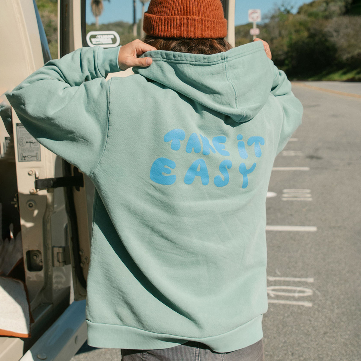 Take It Easy Surf Hoodie / [blueesa] /