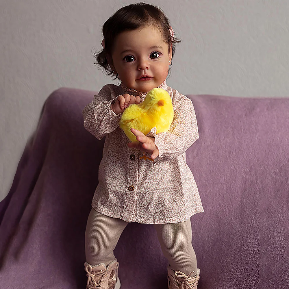 Big Reborn Toddlers Girls Babies Doll 17'' & 22'' Cute Real Life Handmade Awake Reborn Doll Jennifer -Creativegiftss® - [product_tag] RSAJ-Creativegiftss®