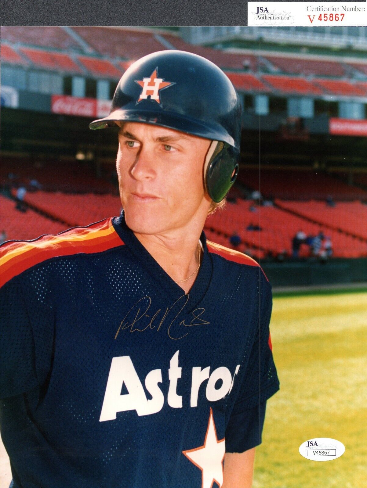 JSA Phil Nevin Autographed Signed AUTO 8x10 Photo Poster painting Houston Astros TRB 332