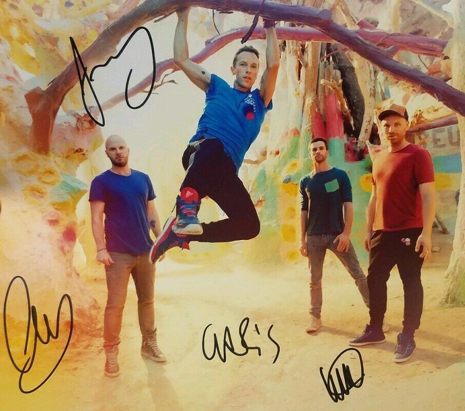 Chris Martin Autographed Signed 8x10 Photo Poster painting ( Coldplay ) REPRINT