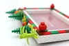 Chirstmas DIY Building Block Photo Frame Kit,Creative Handmade Assembled Photo Frame Handmade Craft Gift Home Tabletop Display Decor