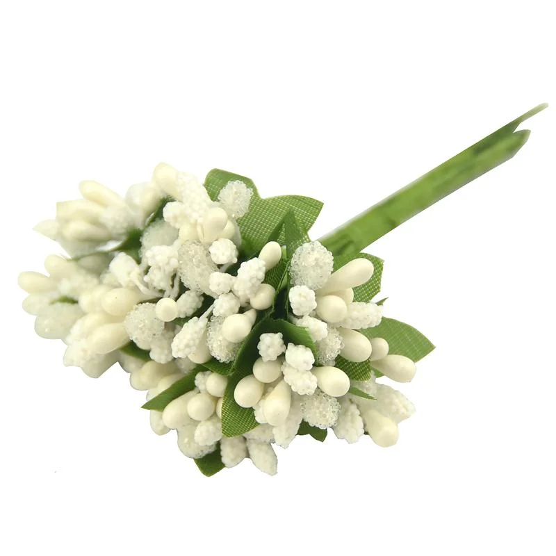 144pcs/lot Artificial Stamens flowers for handicrafts home accessories scrapbooking DIY wreath Crafts Candy Gift box decoration