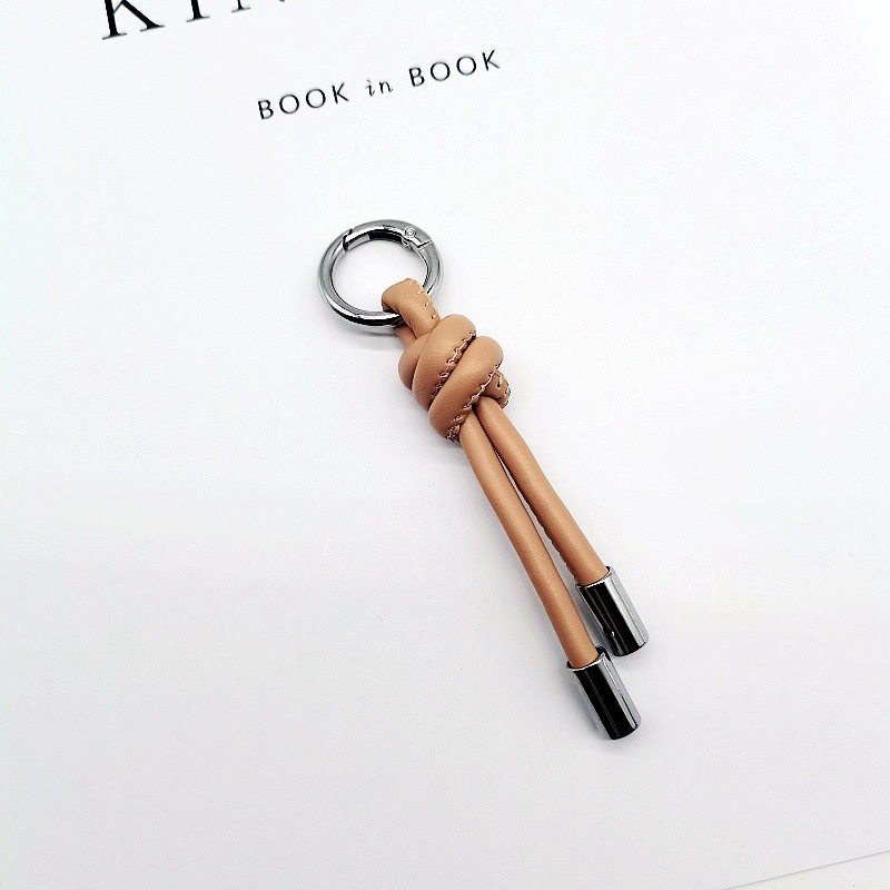 Pu Leather Solid Color Bag Charms