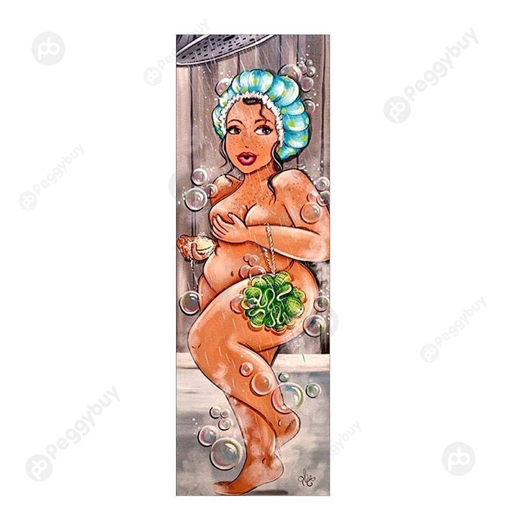 

Fat Lady - Special Shaped Diamond Painting - 20*50CM, 501 Original