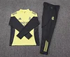 Joyfball 2025/2026 Real Madrid Half-Pull Training Suit Light yellow Football Shirt 1:1 Thai Quality