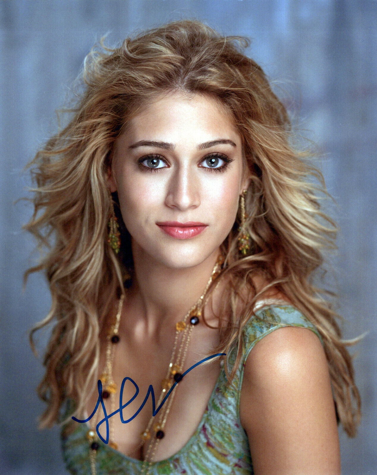 Lizzy Caplan glamour shot autographed Photo Poster painting signed 8x10 #3