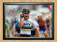 Mark Cavendish Cycling Tour De France 2012 Signed Autographed Photo Poster painting Poster Print Memorabilia A2 Size 16.5x23.4