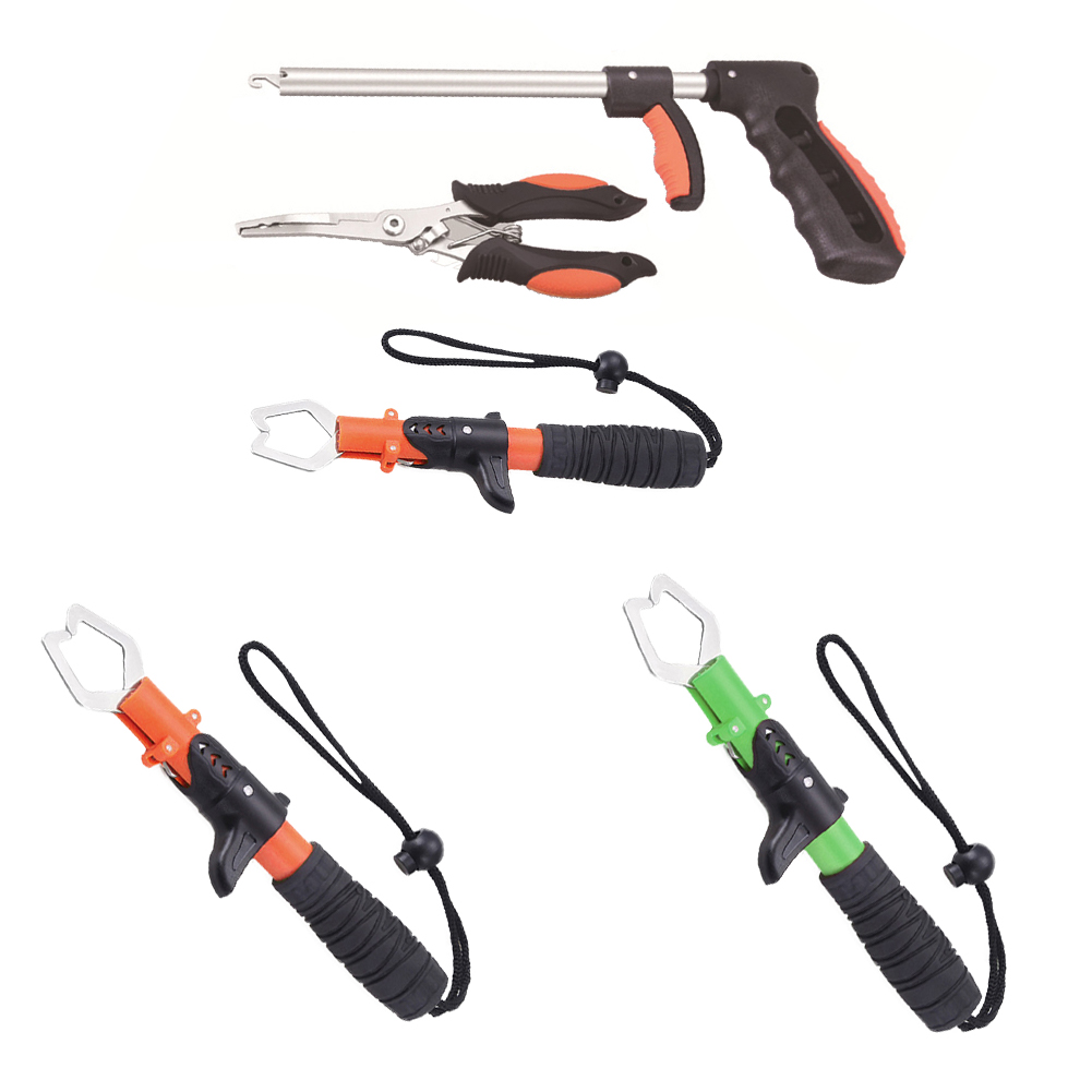 

Stainless Steel Fishing Grip Pliers Set Fish Lure Controller Hook Catcher, Green 1pcs, 501 Original