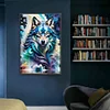 (40*60cm)Wolf - Full Square Drill Diamond Painting