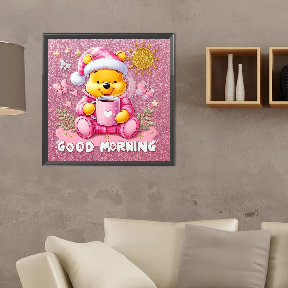 Diamond Painting - Full Round Drill - Winnie the Pooh(Canvas|40*40cm)