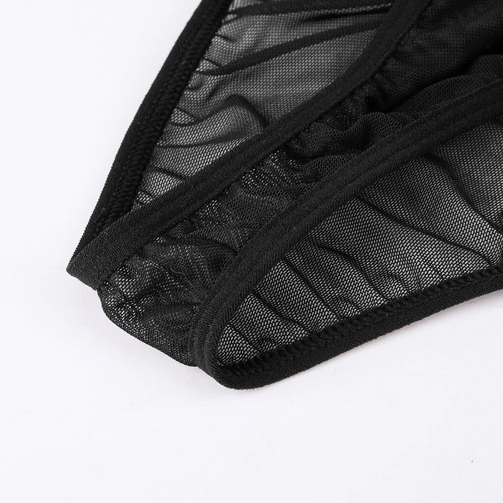 Billionm Plus Size Lenceria Sensual Mujer Women Erotic Lingerie Sexy Transparent Mesh Teddies Sexy Underwear Exotic Costume Sleepwear 5XL