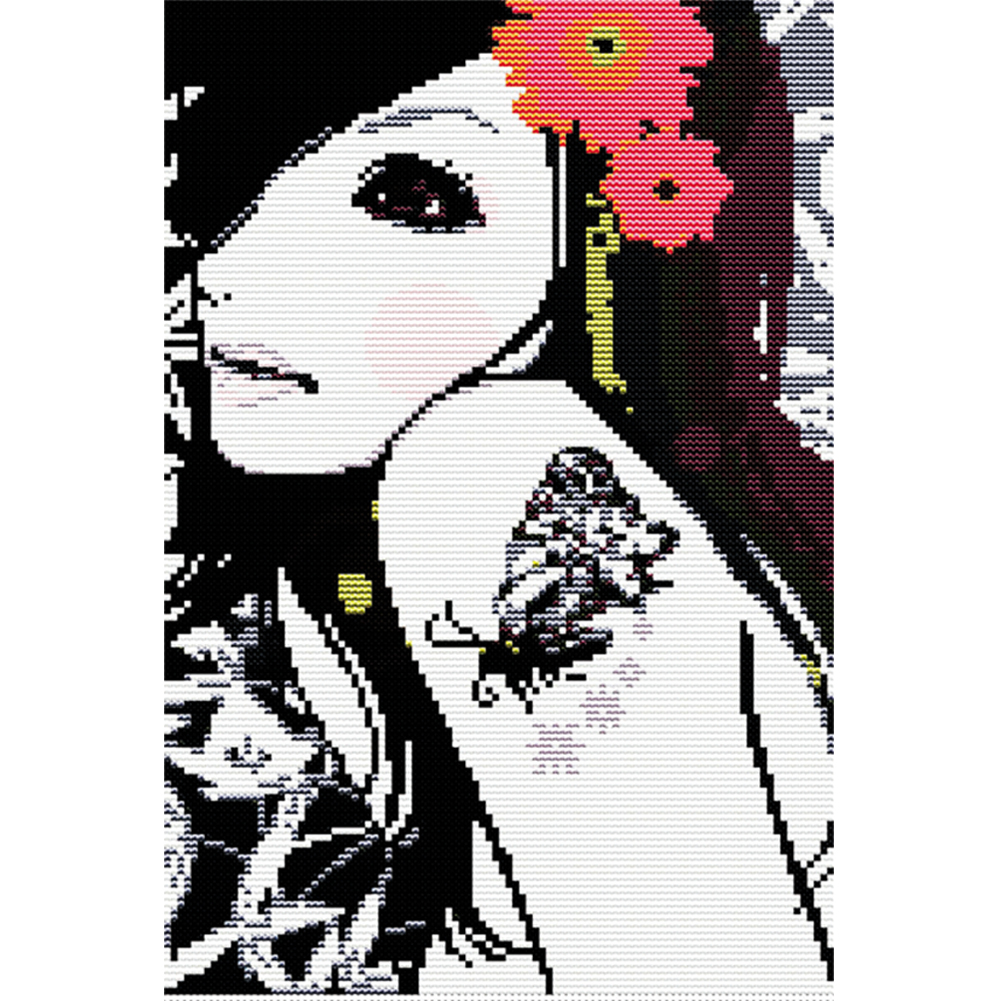 

Gentle Figure - 14CT Stamped Cross Stitch - 25*34CM, 501 Original