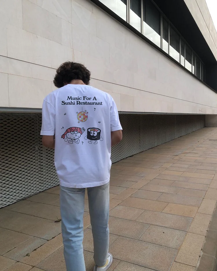 Music For A Sushi Restaurant T-shirt