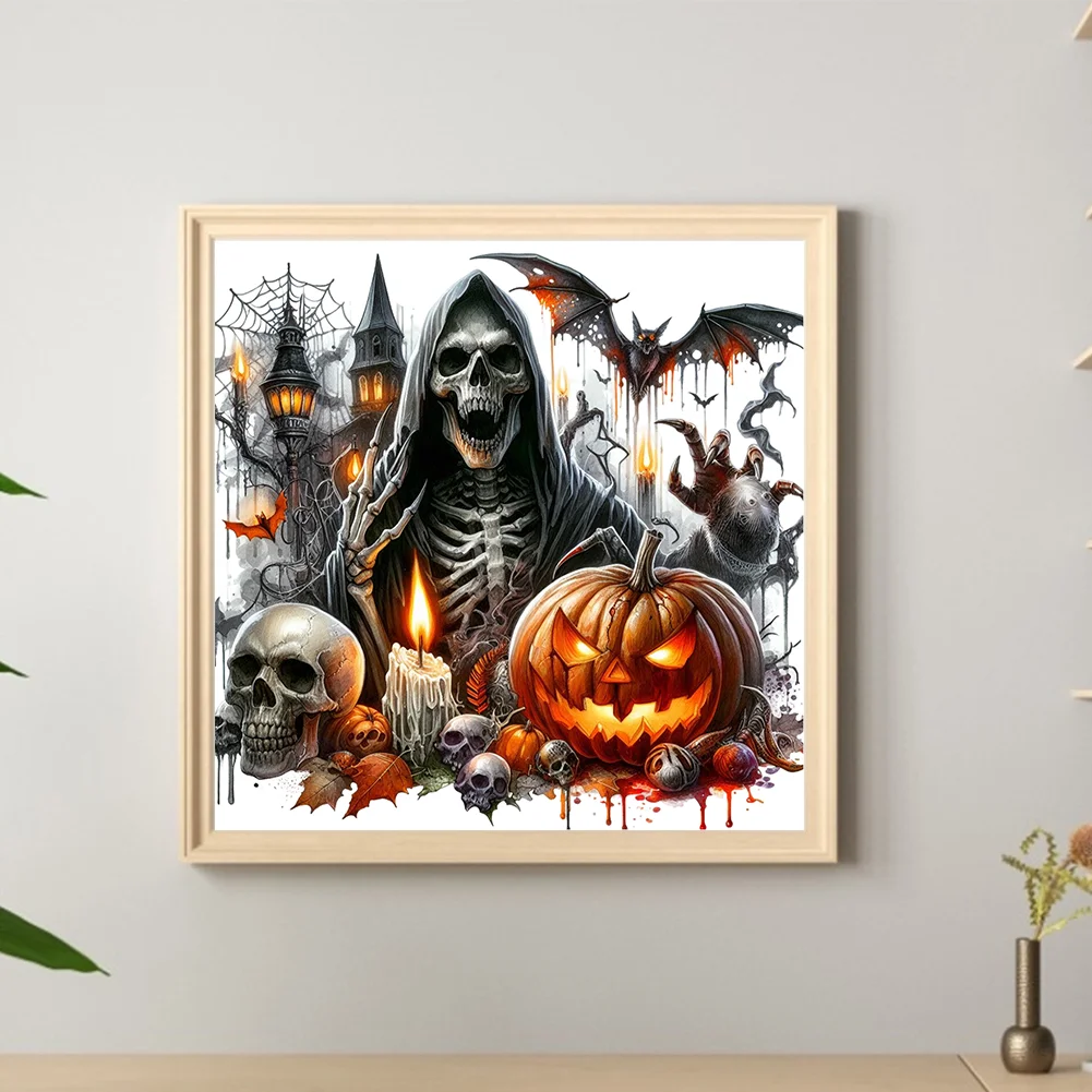 Diamond Painting - Full Round Drill - Halloween Horror Nights(Canvas|40*40cm)