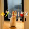 Jouet suspendu pour chats rebondissants