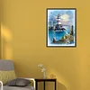 Seaside Lighthouse-Full Round Diamond Painting 30*40CM