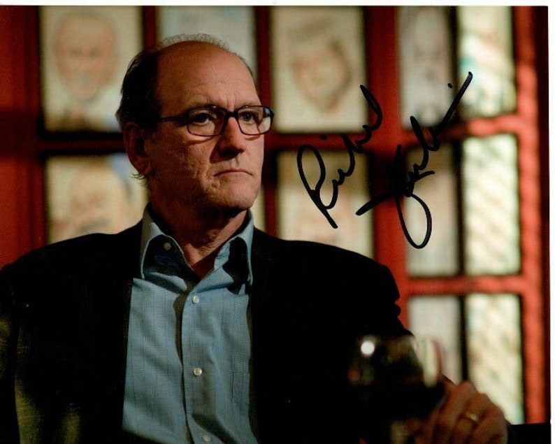 Richard jenkins signed autographed the visitor walter Photo Poster painting