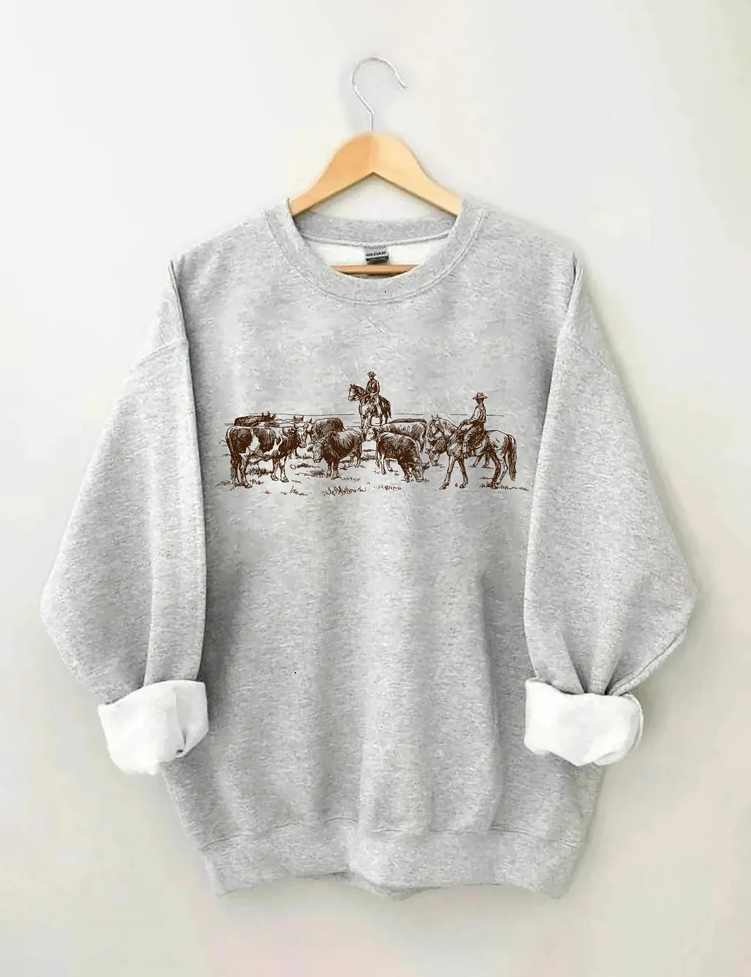 Cowboy Horse Rodeo Sweatshirt
