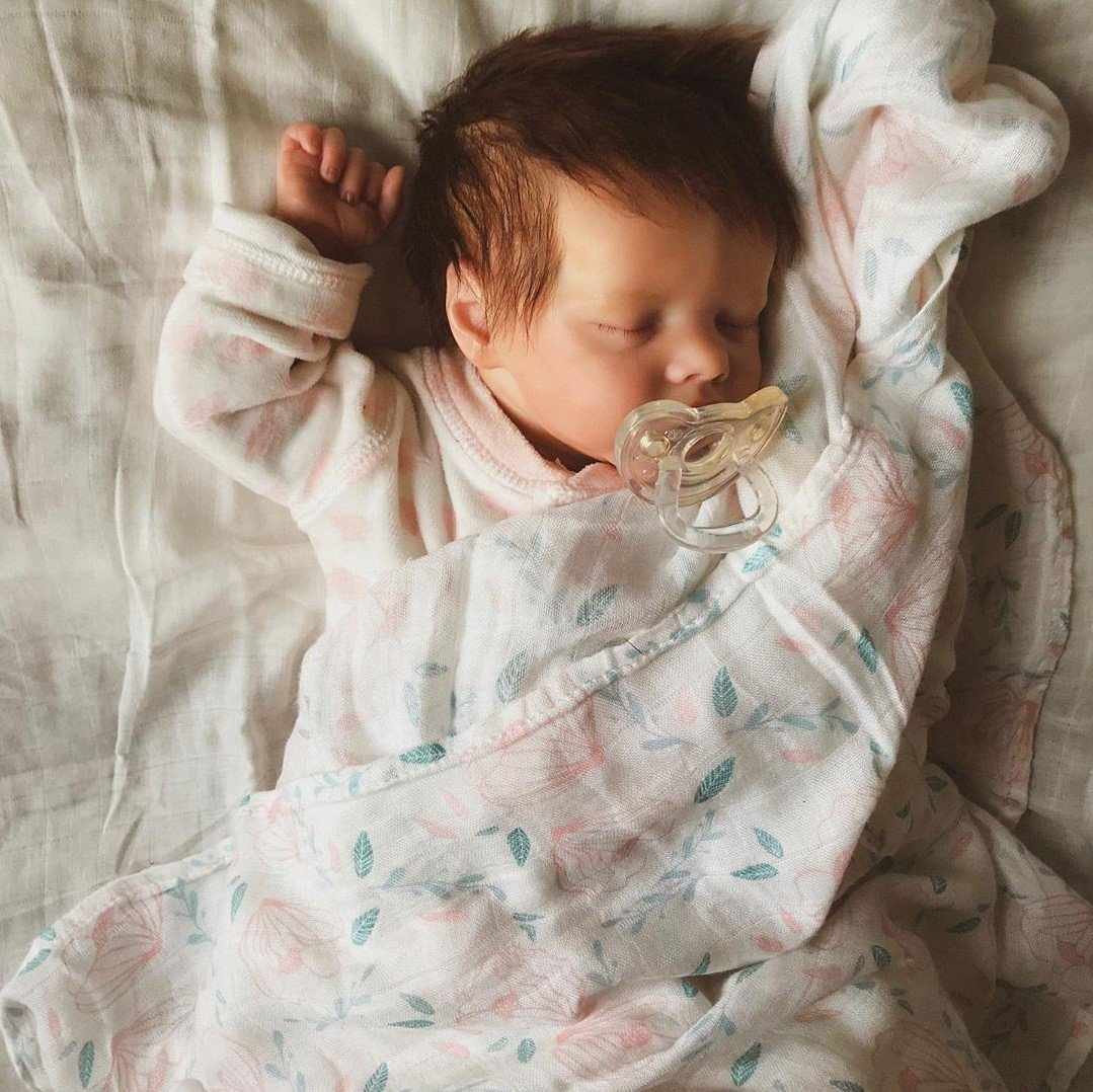 Realistic 17'' Sleeping Dreams Doreen Truly Reborn Newborn Baby Doll Girl Gift ["Heartbeat" & Coos] -Creativegiftss® - [product_tag] Creativegiftss®