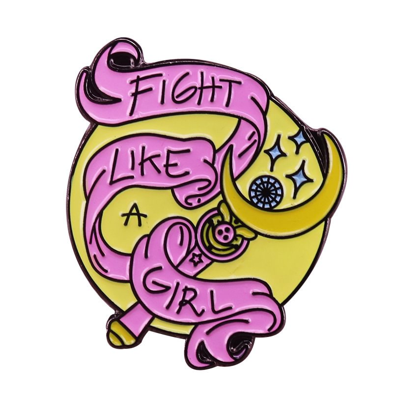   Sailor Moon Magic Wand Feminism Brooch - Neojana