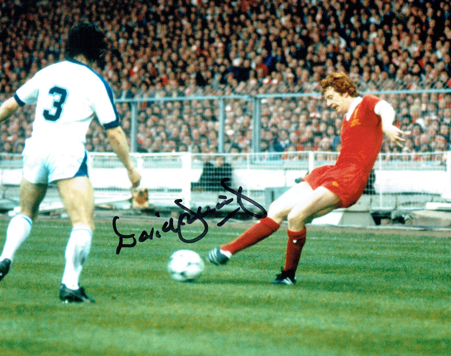 David FAIRCLOUGH Signed Autograph 10x8 Photo Poster painting A AFTAL COA Liverpool FC