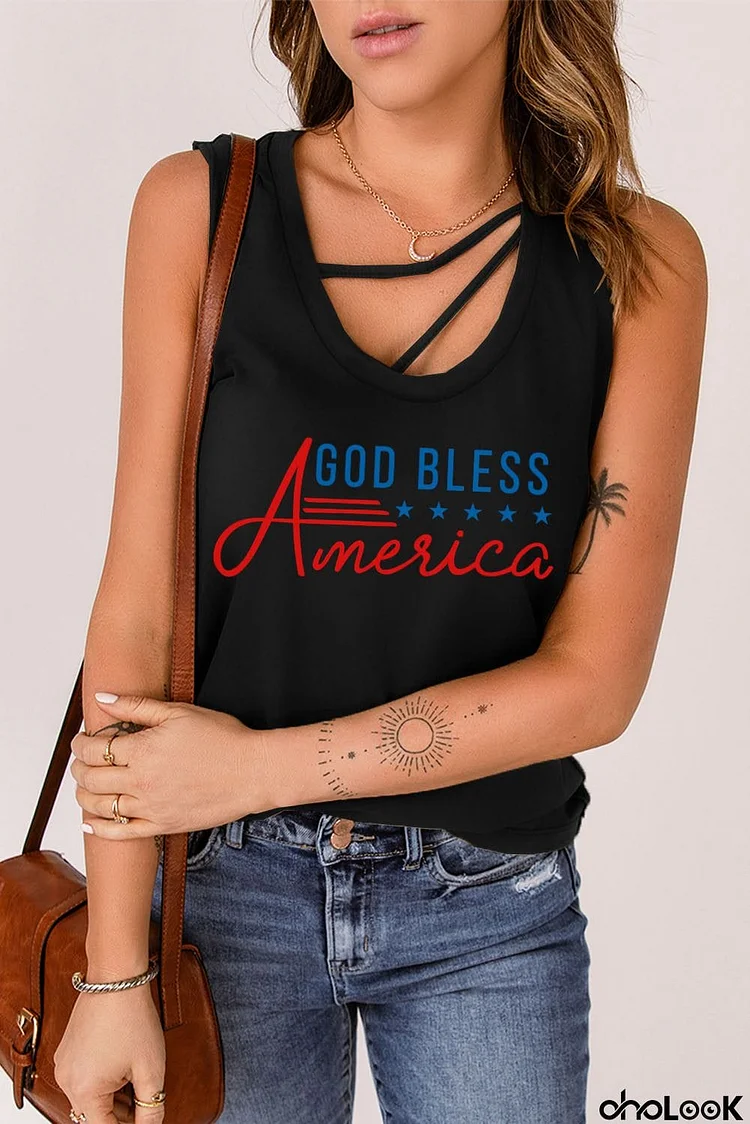 GOD BLESS AMERICA Tank