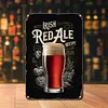 Irish  red ale - Panneaux en &eacute;tain m&eacute;tallique(20*30cm/30*40cm)