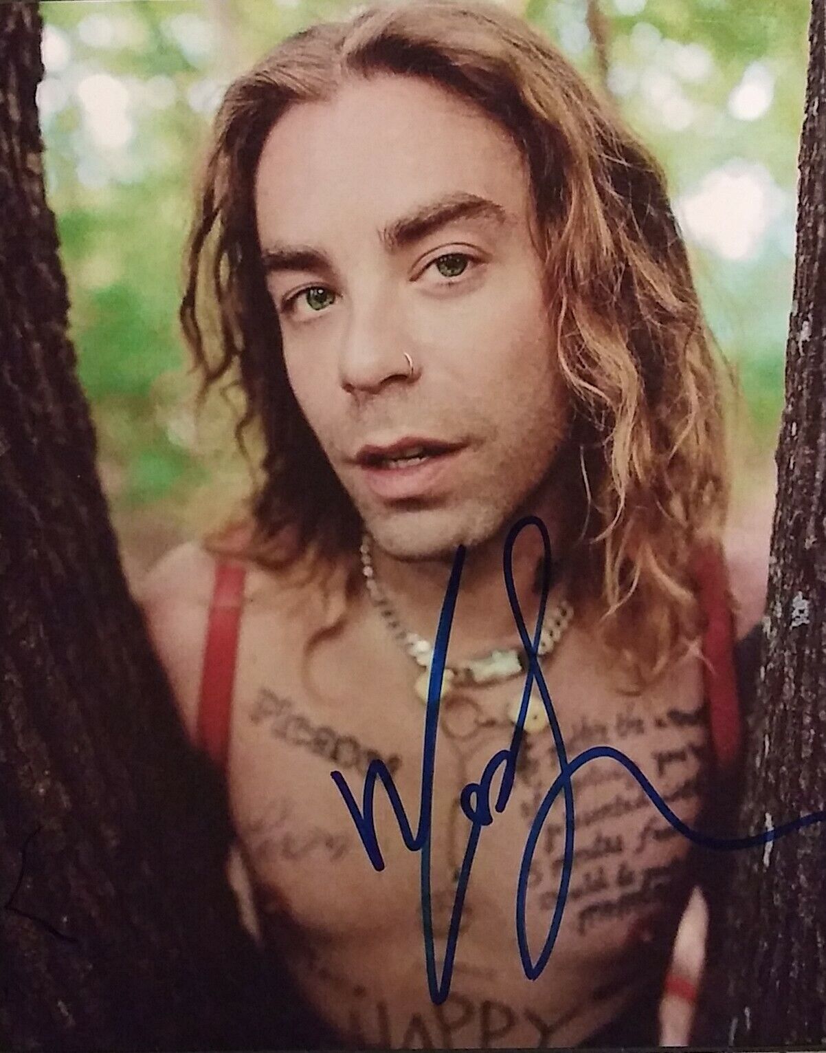 Mod Sun signed 8x10