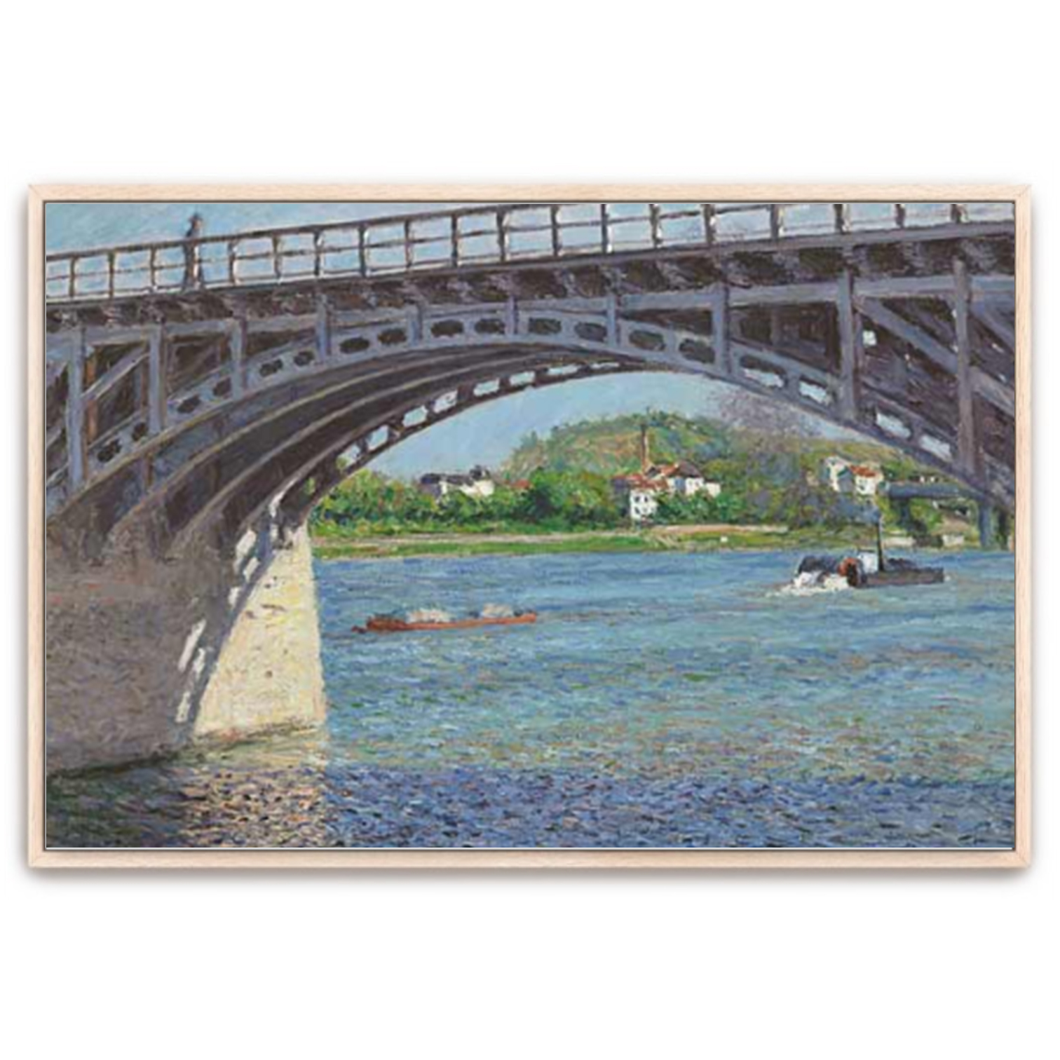 Die Brücke bei Argenteuil - Works with frames