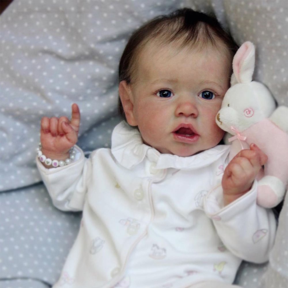 Full Body Silicone Soft Newborn Reborn Baby Doll Romeo,Washable Poseable Realistic Baby Boy Doll