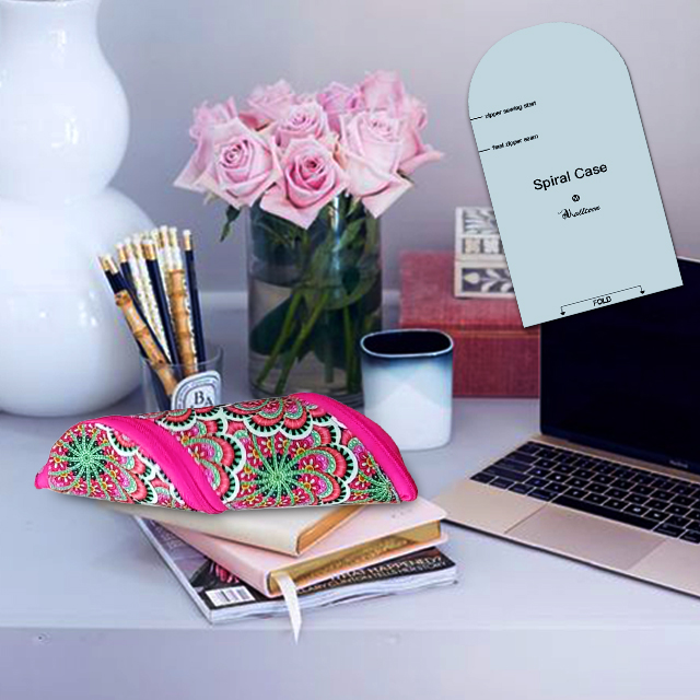 Magic Zipper Bag Template Instructions Included