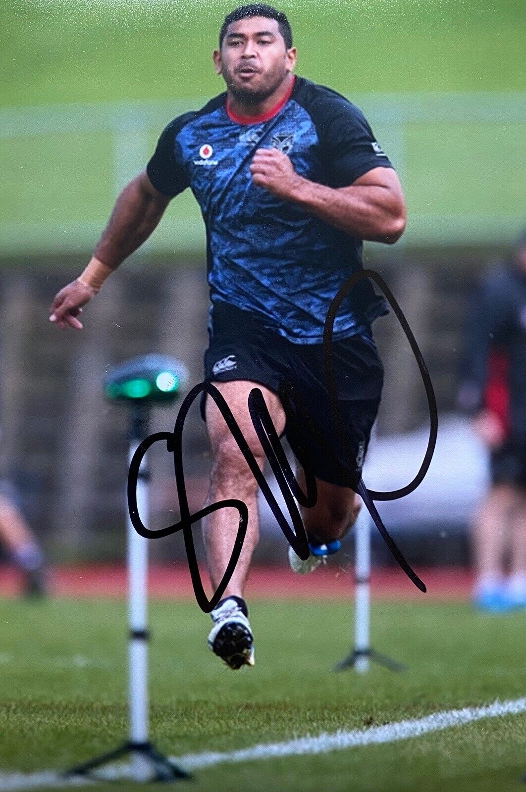 Sebastine Ikahihifo Genuine Hand Signed 6X4 Photo Poster painting - New Zealand Warriors