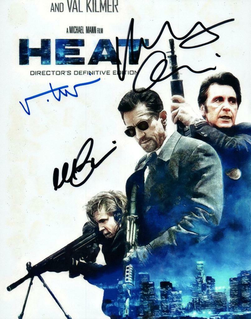 Robert DeNiro Kilmer Pacino signed 8x10 Picture autographed Nice Photo Poster painting with COA