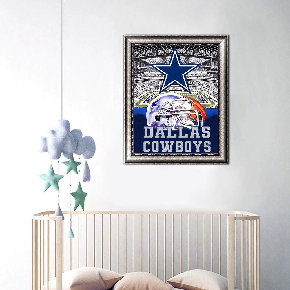 5D DIY Full Round Drill Diamond Painting NFL Abstract Home Decoration (sz2325)