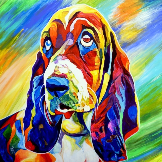 

Great Dane Dog – Paint By Numbers - 40*50CM, 501 Original