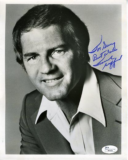 Frank Gifford Signed Jsa Certed 8x10 Authentic Autograph