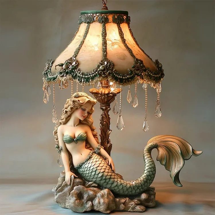Enchanted Mermaid Table Lamp 