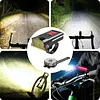 2Pcs Headlight & Taillight Bike Front Lamp Waterproof 4 Modes Bicycle Flashlight