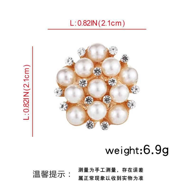 Elegant Glam Pin Heart Shape Flower Bow Knot Alloy Plating Artificial Pearls Women’s Brooches