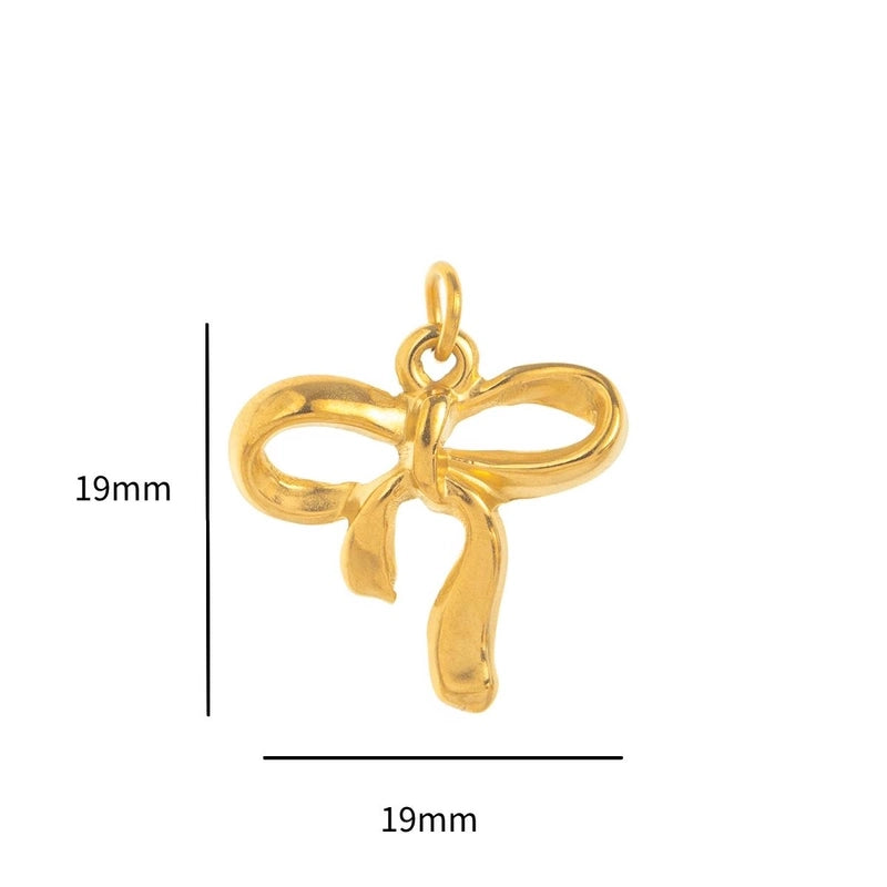 1 Piece 14*18MM 304 Stainless Steel Zircon Geometric Polished Pendant Jewelry Accessories