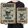 Danger High Voltage - Metal Tin Signs(8*12Inch/12*16Inch)
