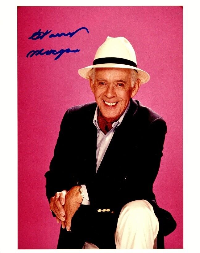 HARRY MORGAN In-person Signed Photo Poster painting