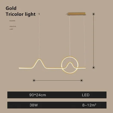 Modern Minimalism LED Pendant Lights Nordic Coffee Bar Home Decor Pendant Lamp Dinning Room Kitchen Hanging Lamp Indoor Lighting