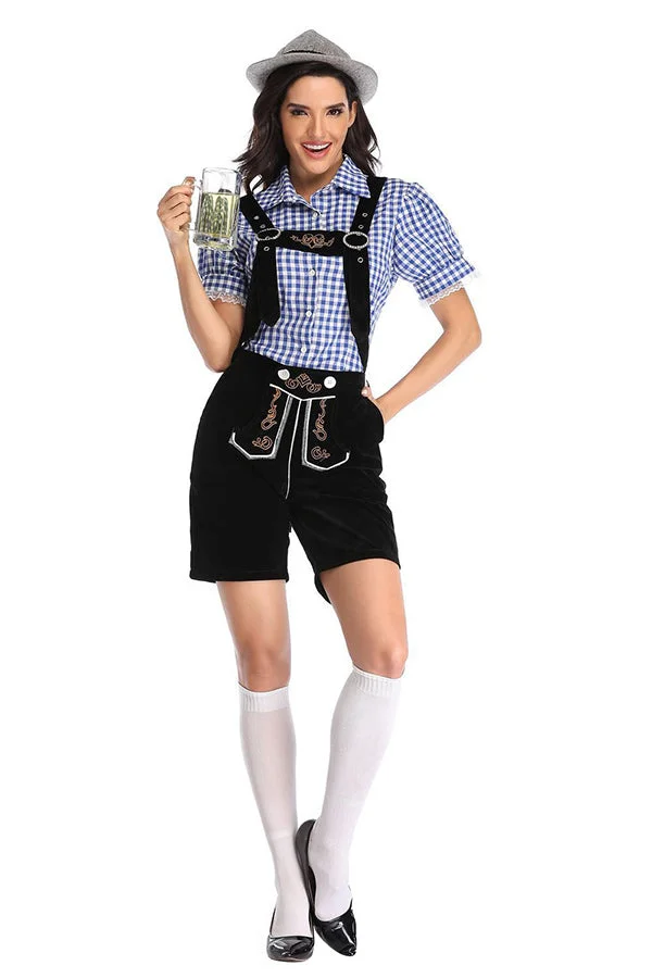 Sexy Womens Bavarian Beer Girl Costume-elleschic