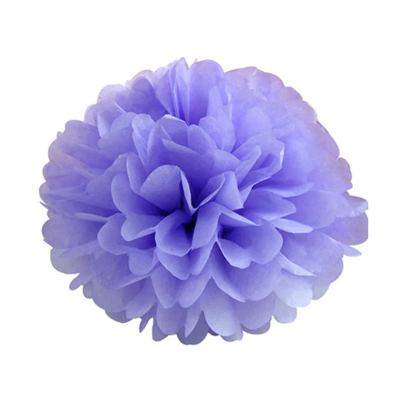 5pcs Tissue Paper Pompoms Wedding Decorative Paper Flowers Ball Baby Shower Birthday Party Decoration paper pom poms